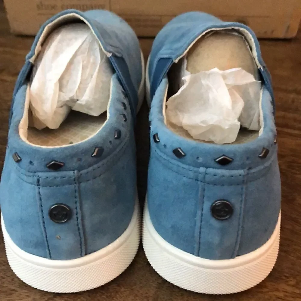 COPY-Spenco Orthotic Suede Water Repellent Slip-On Shoes - Santa Barbara size 9B
